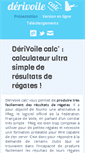 Mobile Screenshot of calc.derivoile.fr